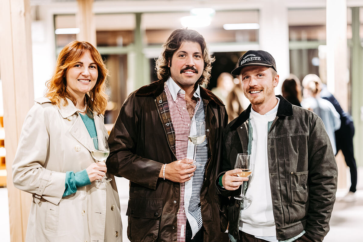 Heike Seltmann und Sam Hupp (Piefke und Fatso) sowie Fotograf Michael Kreyer ließen sich den Abend nicht entgehen.