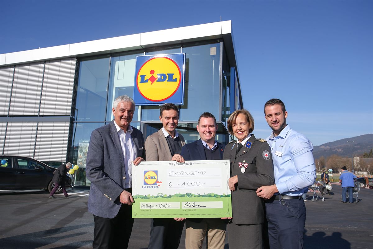 Lidl Oesterreich_Scheckuebergabe_Althofen