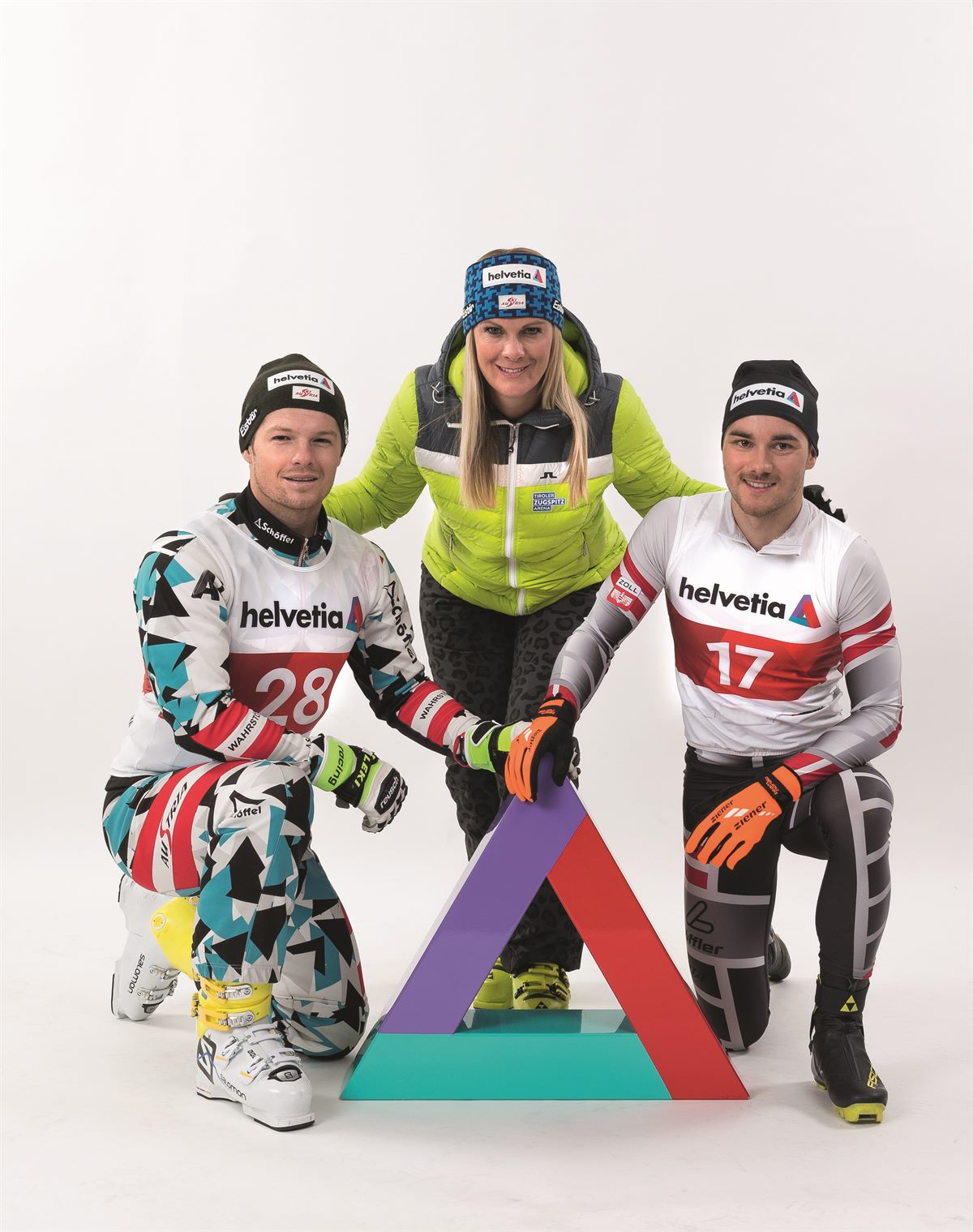 Das neue Helvetia Skiteam in Österreich