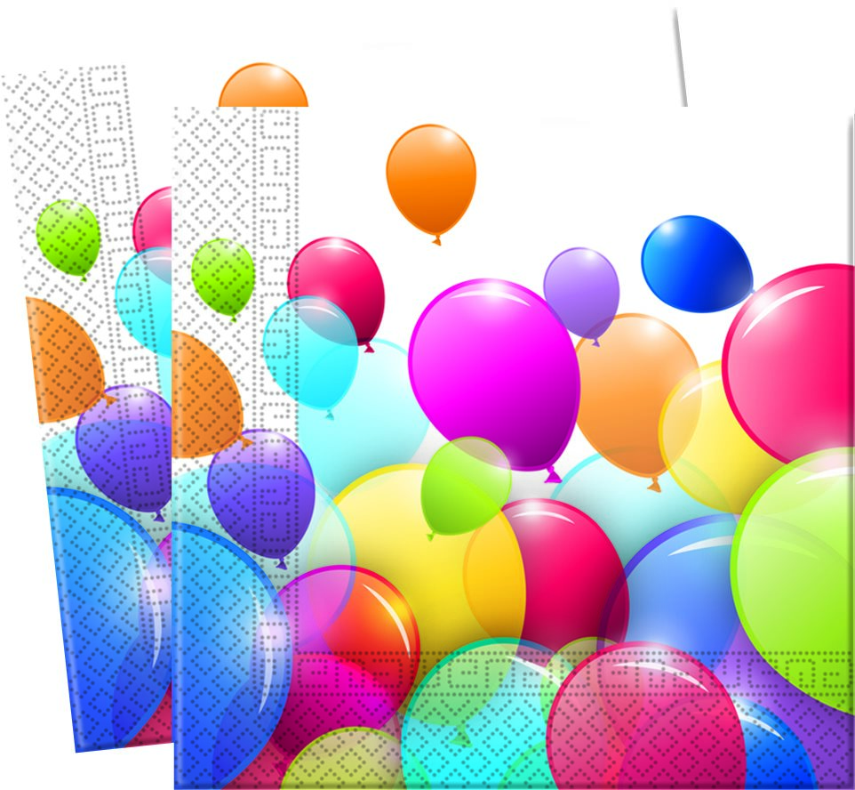 Libro_Servietten Ballons_ab €2,19