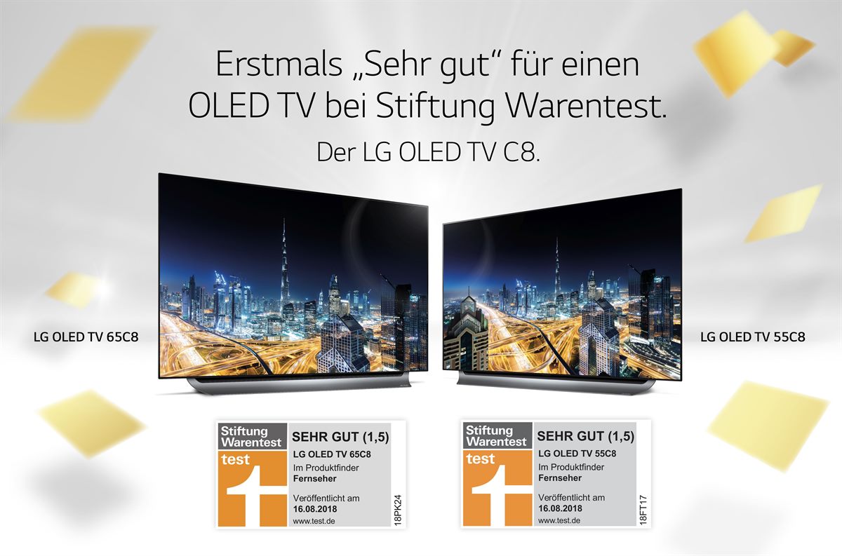LGE_Stiftung Warentest SEHR GUT_OLED C8_2