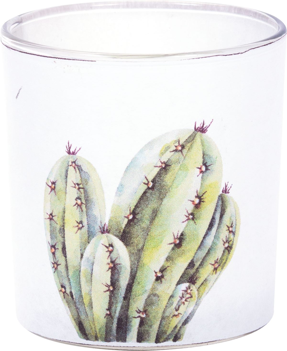 LIBRO_Teelichtglas-Kaktus 2_€ 1,99