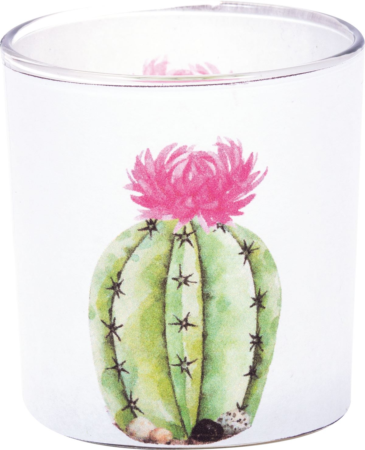 LIBRO_Teelichtglas-Kaktus 3_€ 1,99