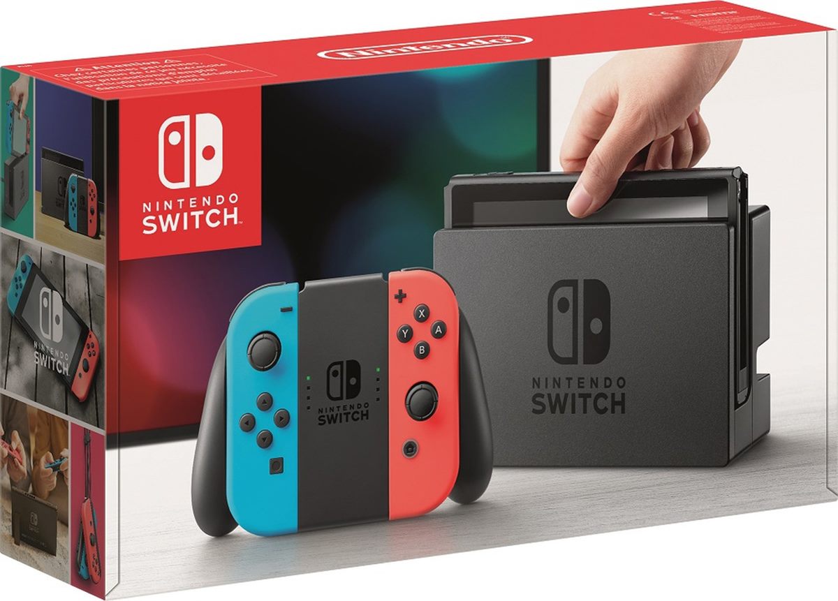 LIBRO_Nintendo Switch rot-blau