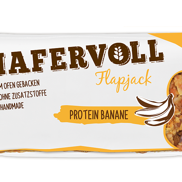 HAFERVOLL_Flapjack_ Protein_Banane