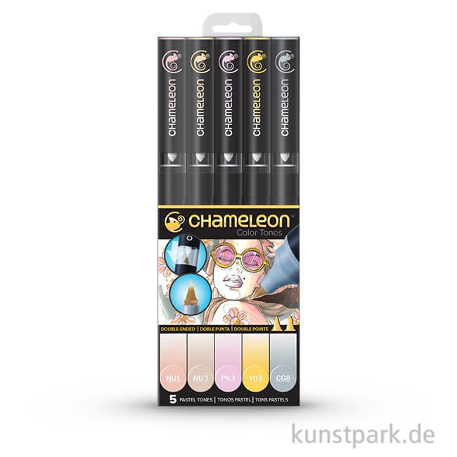 LIBRO_chameleon-pen-5er-set-pastell-tones