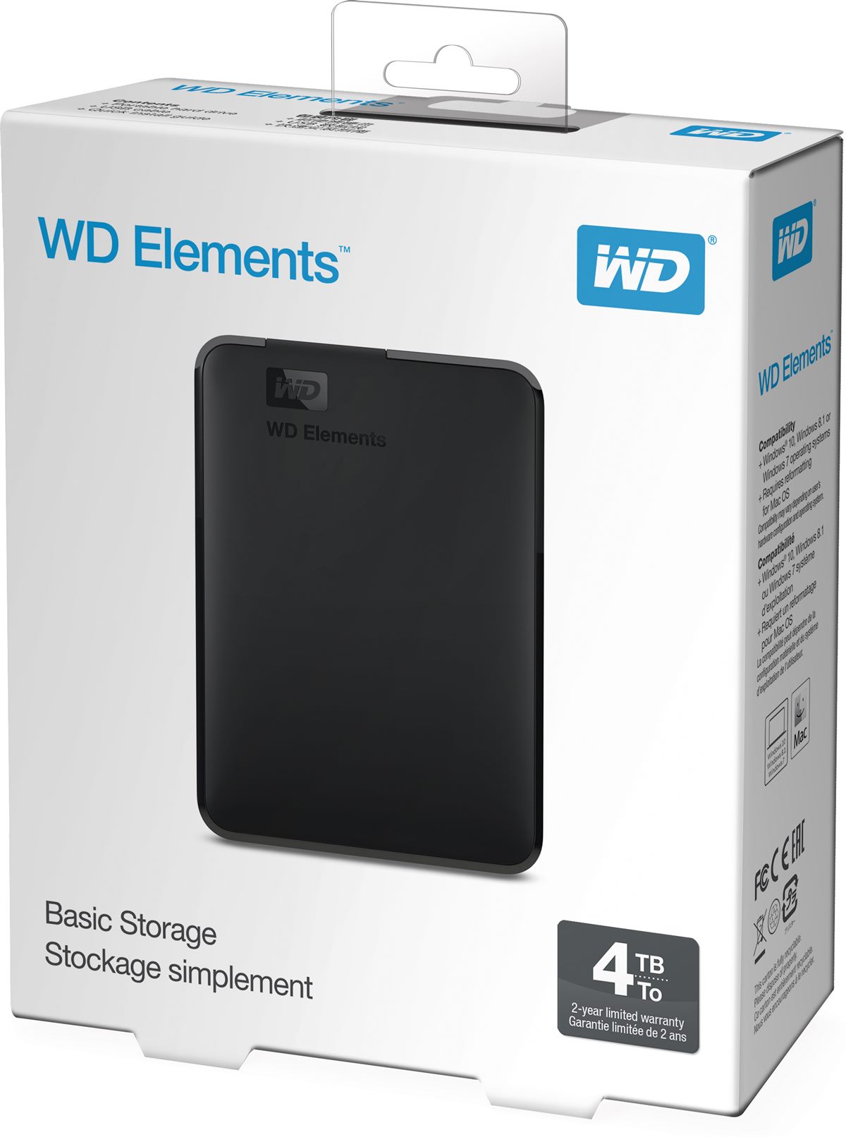 LIBRO_WD Elements Festplatte Verp 4 TB