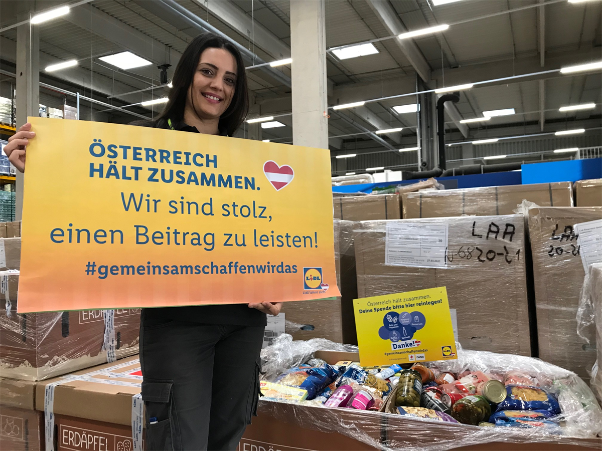 Lidl_Spensensammlung für Rotes Kreuz