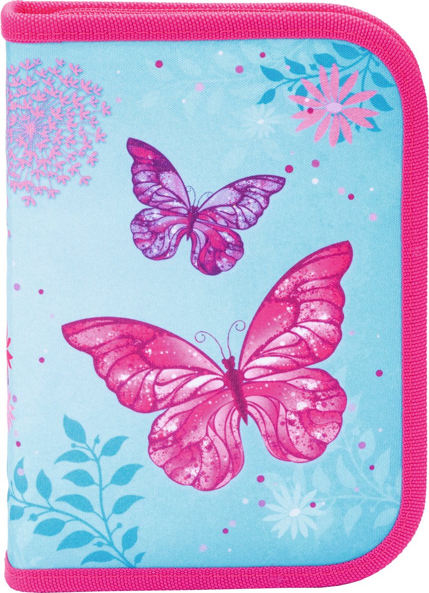 LIBRO_Scooli Schultaschenset Schmetterling Federpennal