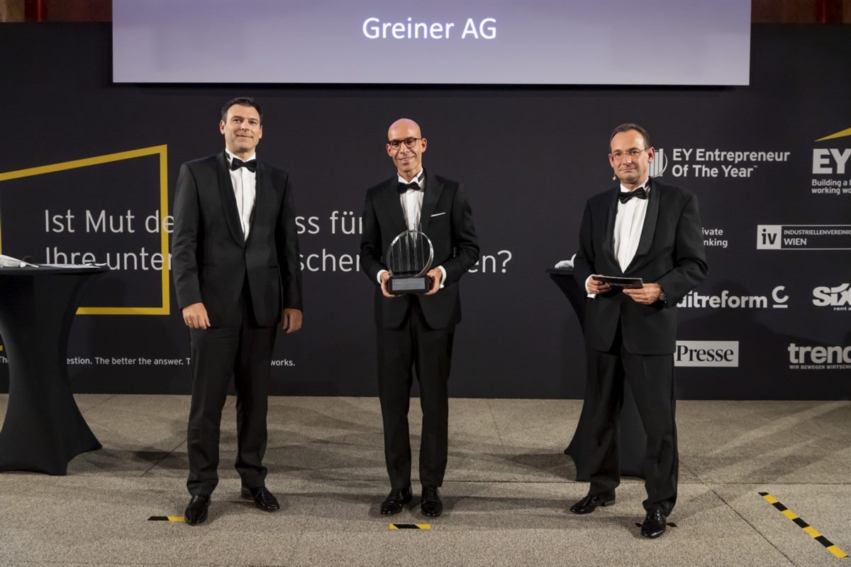 EOY 2020: Sonderpreis der Generationen, Axel Kühner, Greiner