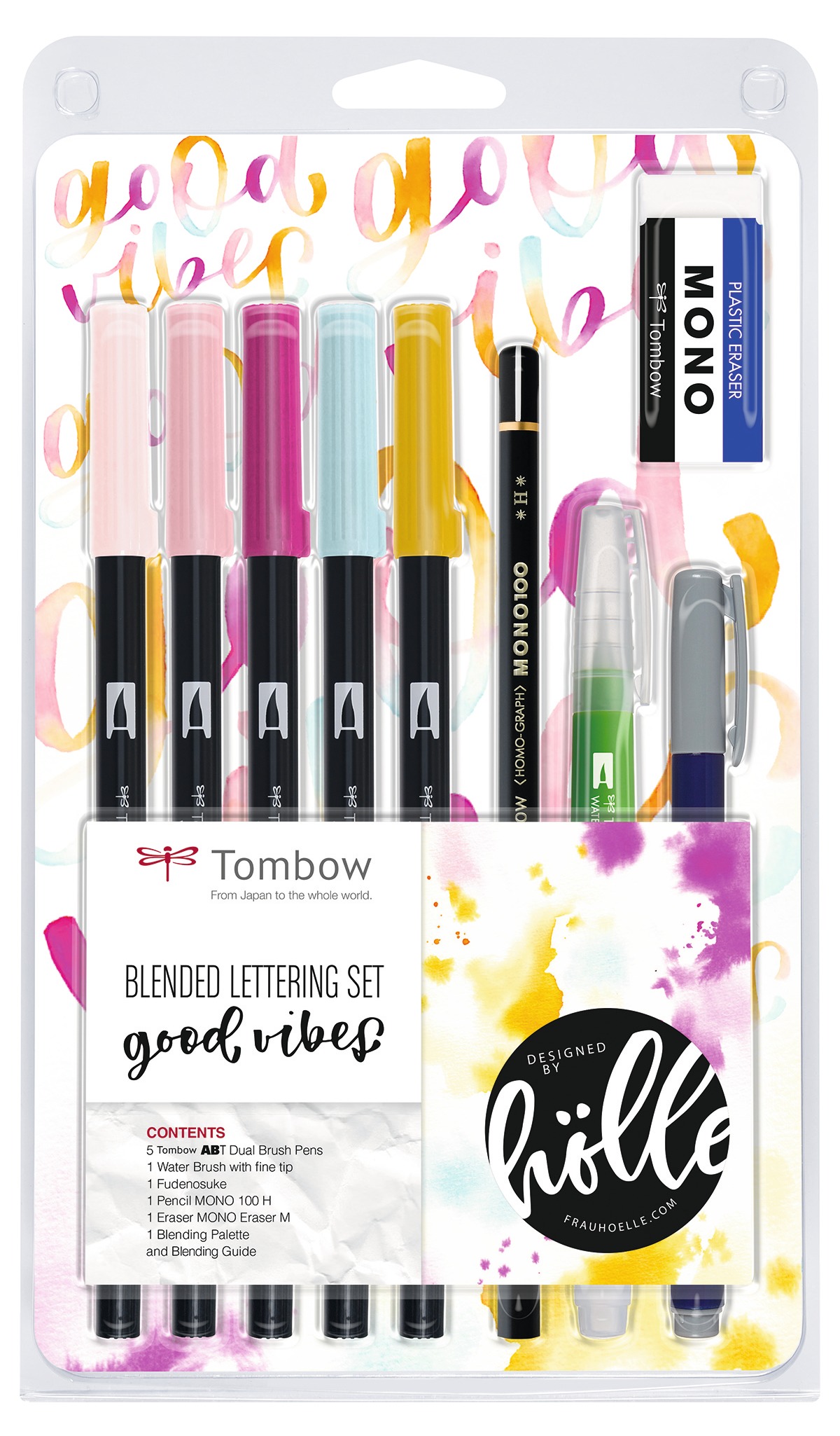 LIBRO_Tombow Blended Lettering Set, Good Vibes_€29,99