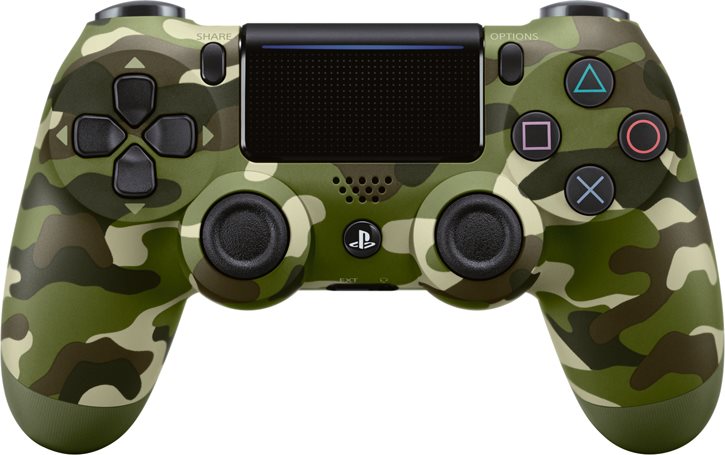 LIBRO_Dualshock 4 Controller Green Camouflage_€40
