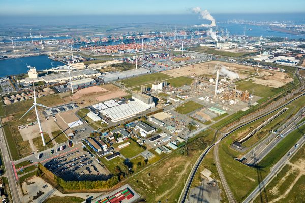 Aerial view of the ISCC+ certified Borealis location in Kallo, Belgium_(c)_Borealis