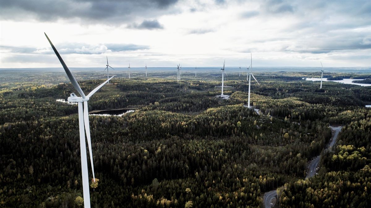 Kronoberget wind farm in Sweden (c)Stena Renewable
