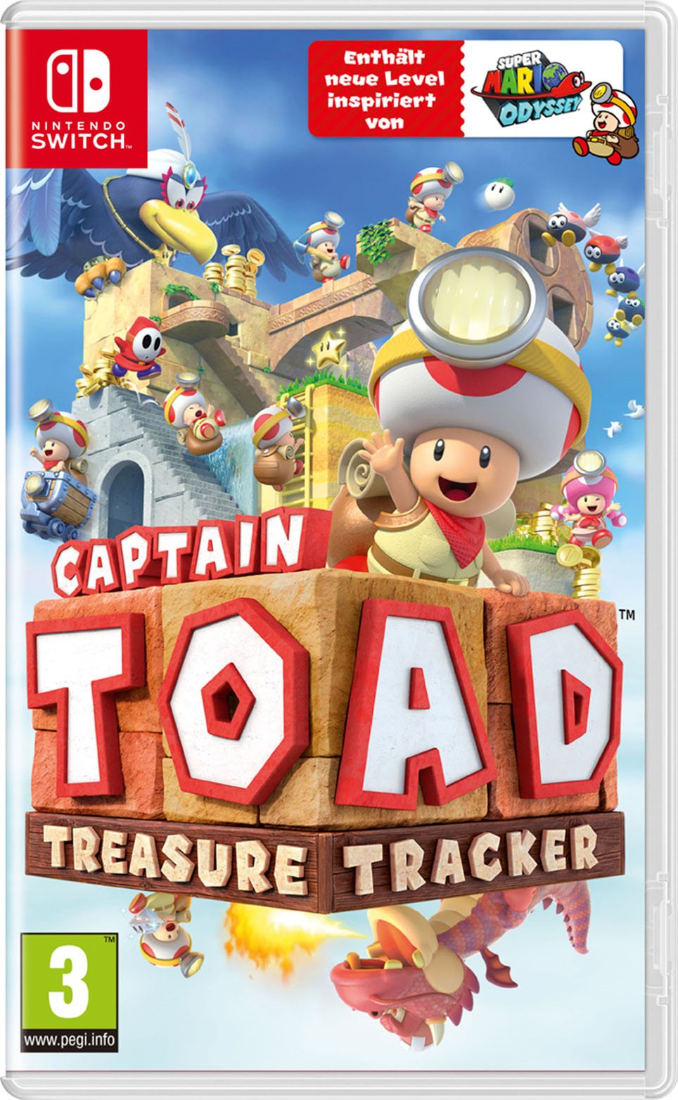 LIBRO_Captain Toad Treasure Tracker, Nintendo Switch