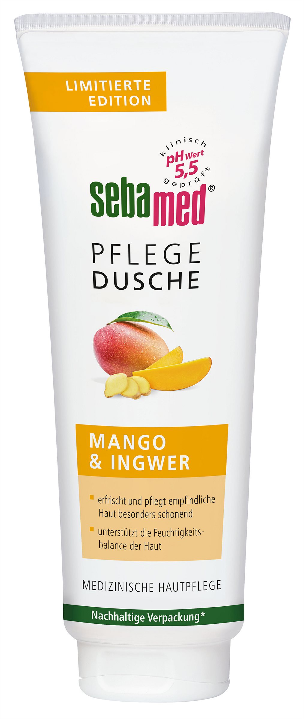 sebamed_PA_Pflege-Dusche Mango Ingwer_Presse2