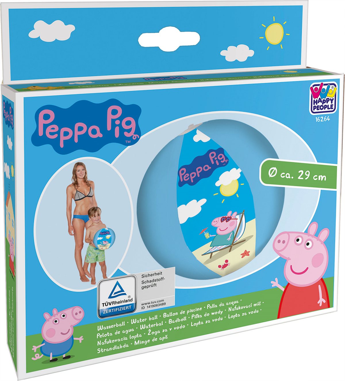 LIBRO_Wasserball Peppa Pig_29 cm_€ 2,99