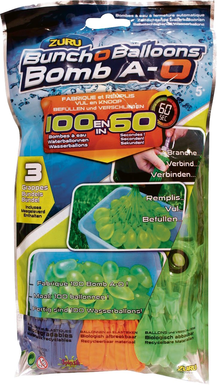 LIBRO_Wasserbomben_Bunch o Ballons_3 x 100 Stk_1_€ 11,99