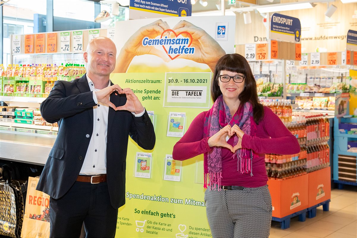 Lidl Spendensammelwoche