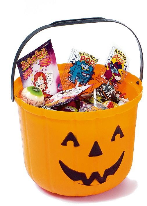 PAGRO DISKONT_PA_Halloween_Süßigkeiten im Kübel