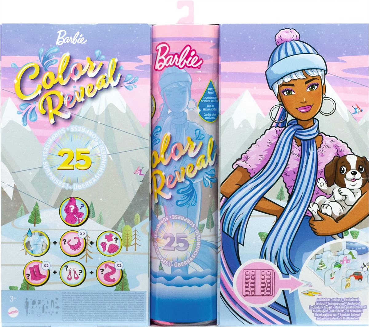 LIBRO_Barbie Color Reveal Adventkalender, ab 3 Jahren_statt € 36,99 um € 33,99