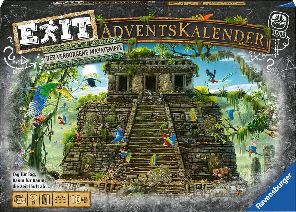 LIBRO_EXIT Adventkalender, Der verborgene Mayatempel, ab 6 Jahren_statt € 29,99 um € 26,99