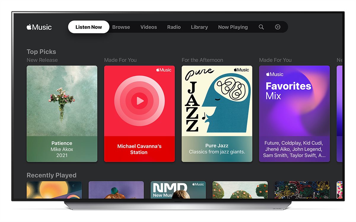 LG SMART TV - Apple Music