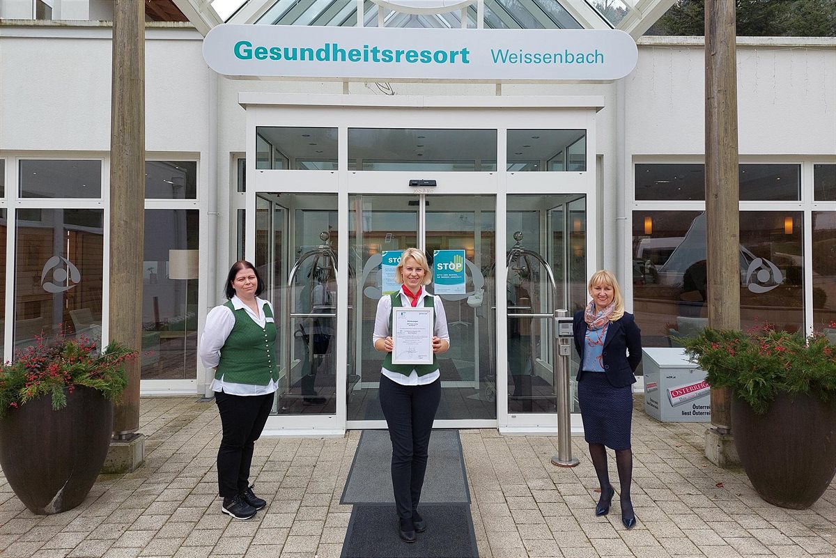 secu_OptimaMed Weissenbach_QMV Zertifikat_Presse1
