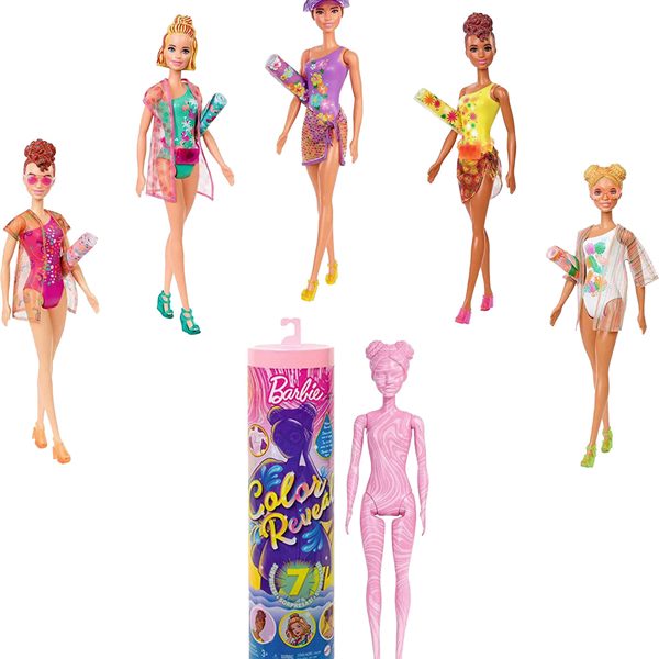 LIBRO_Barbie Color Reveal Puppen