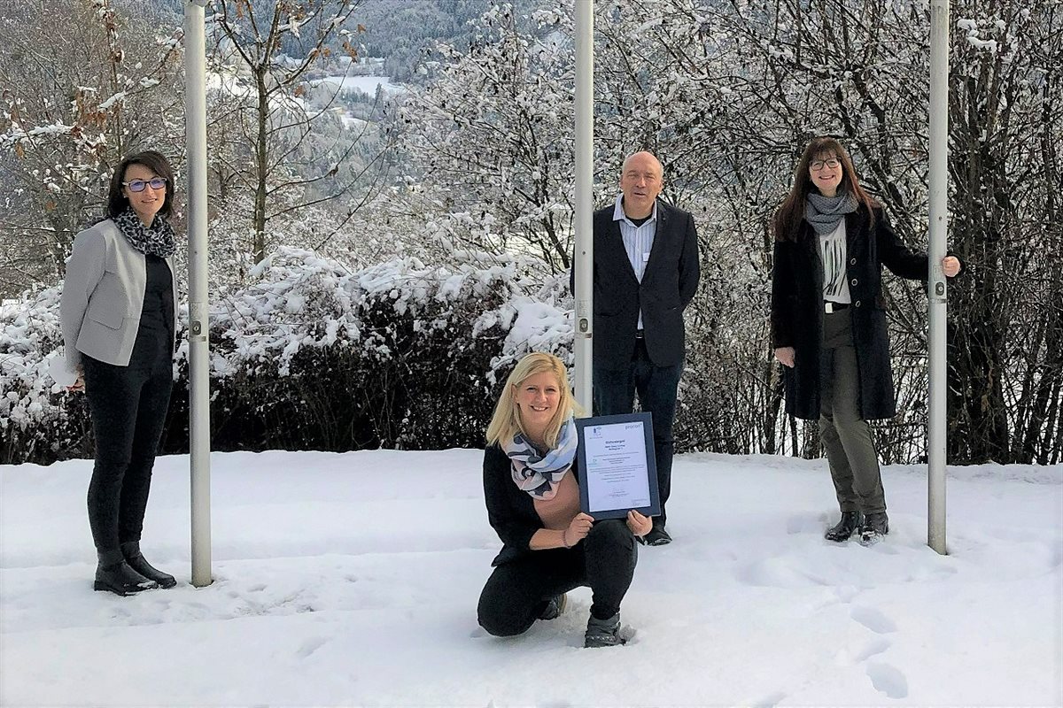 secu_PA_OptimaMed Agathenhof_QMV Zertifikat_Presse1