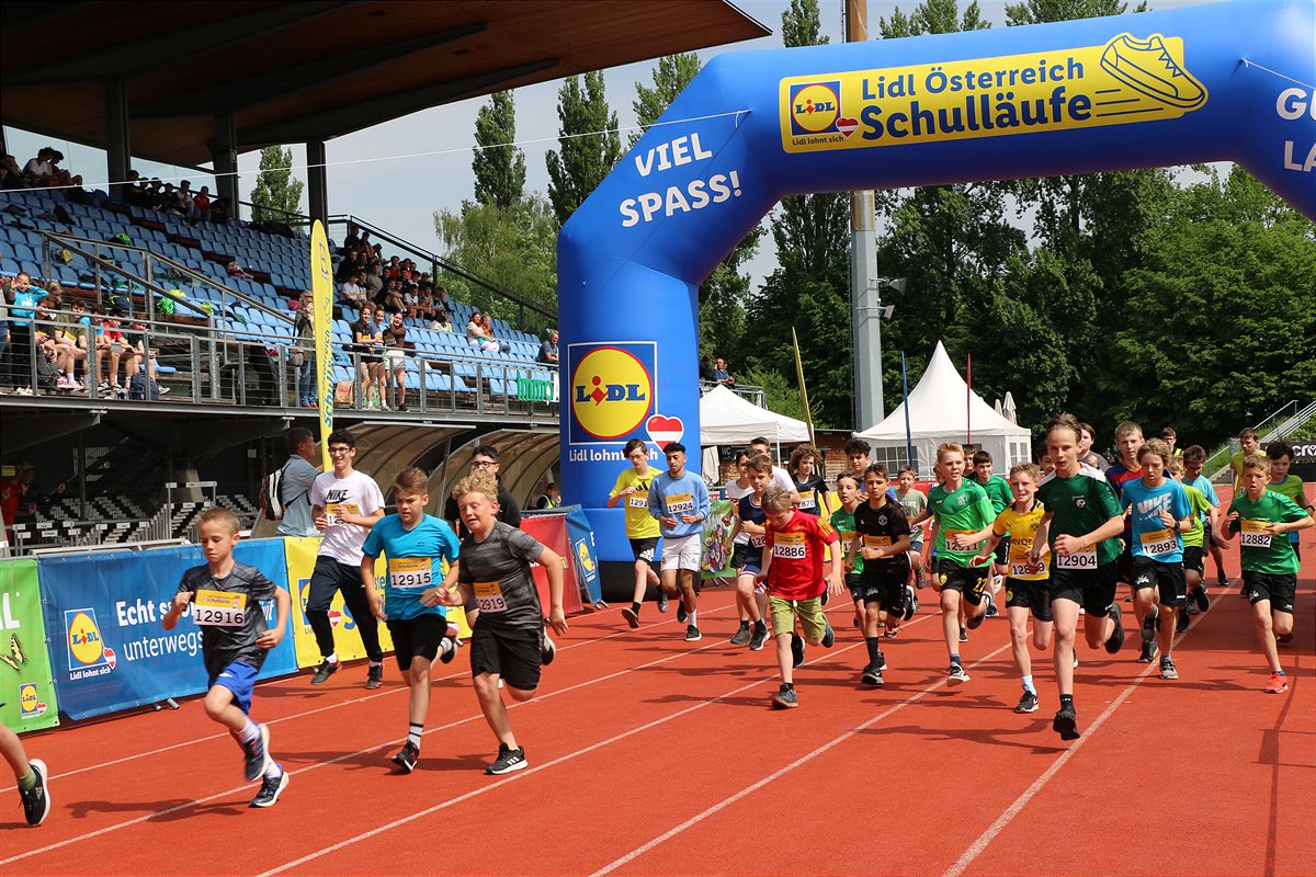 Lidl Schullauf Vorarlberg