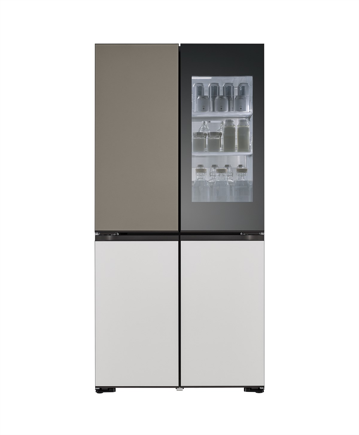MoodUP™ refrigerator_Product_Mood off_Lux Grey, Lux White_02