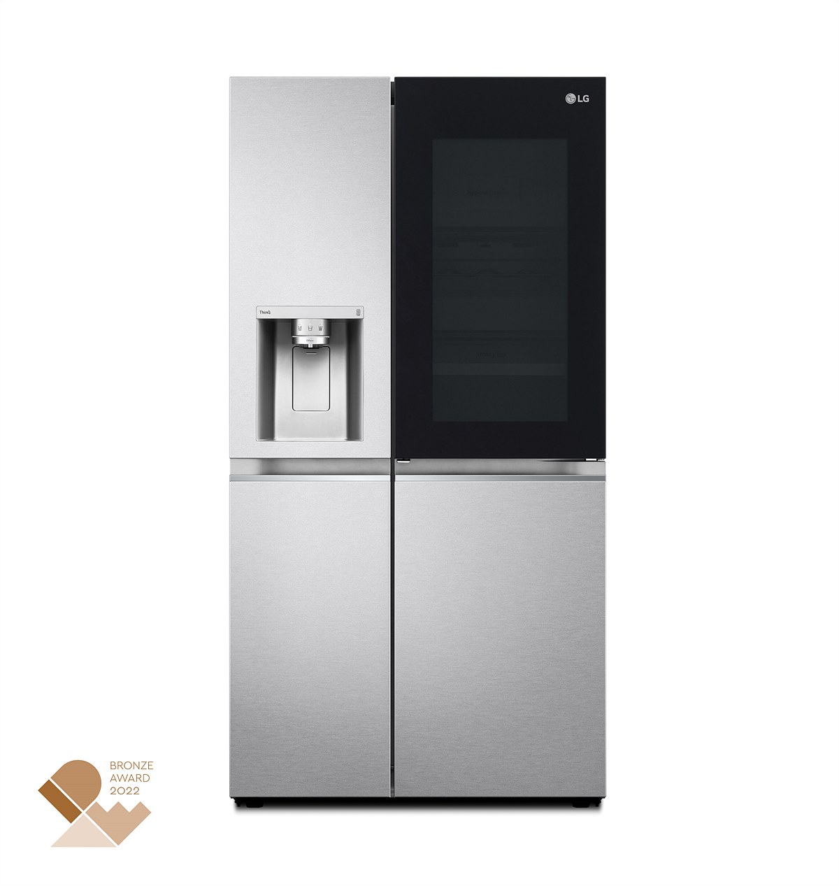 LG InstaView™ Side-by-Side Refrigerator Series_bronze