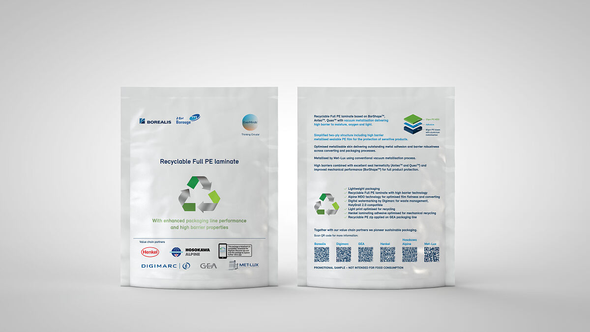 Borealis And Borouge To Present Fully Recyclable Monomaterial Pouch ...