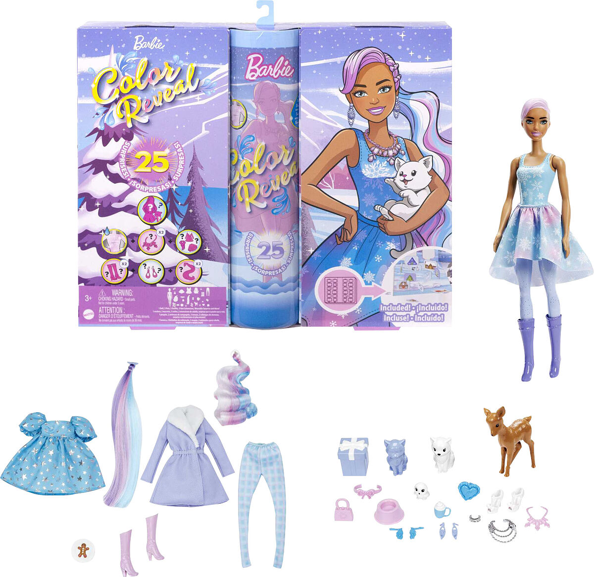 LIBRO_Adventkalender Barbie Color Reveal_€ 36,99