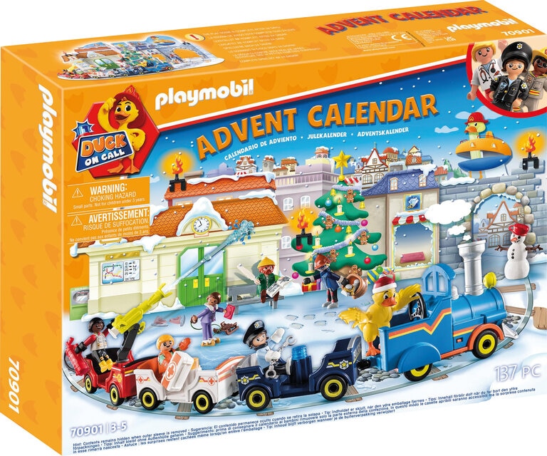 LIBRO_Playmobil Duck on Call Adventkalender