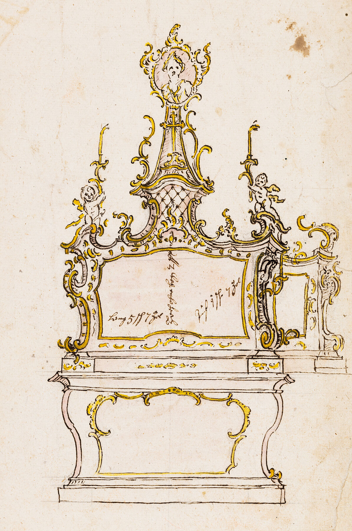 Altar Engelchen Barockausstellung 2023 Kloster Mehrerau_by Leonhard Hilzensauer