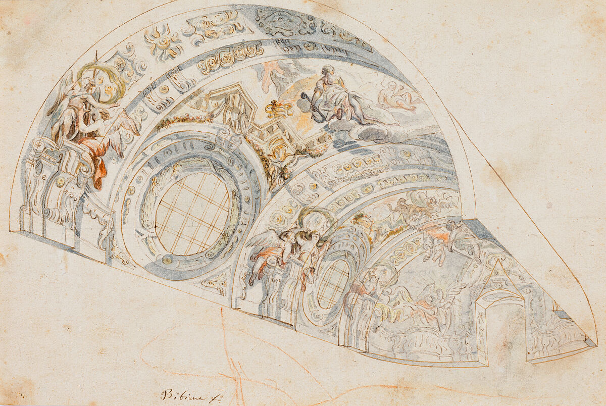 Tonnengewölbe Barockausstellung 2023 Kloster Mehrerau_by Leonhard Hilzensauer