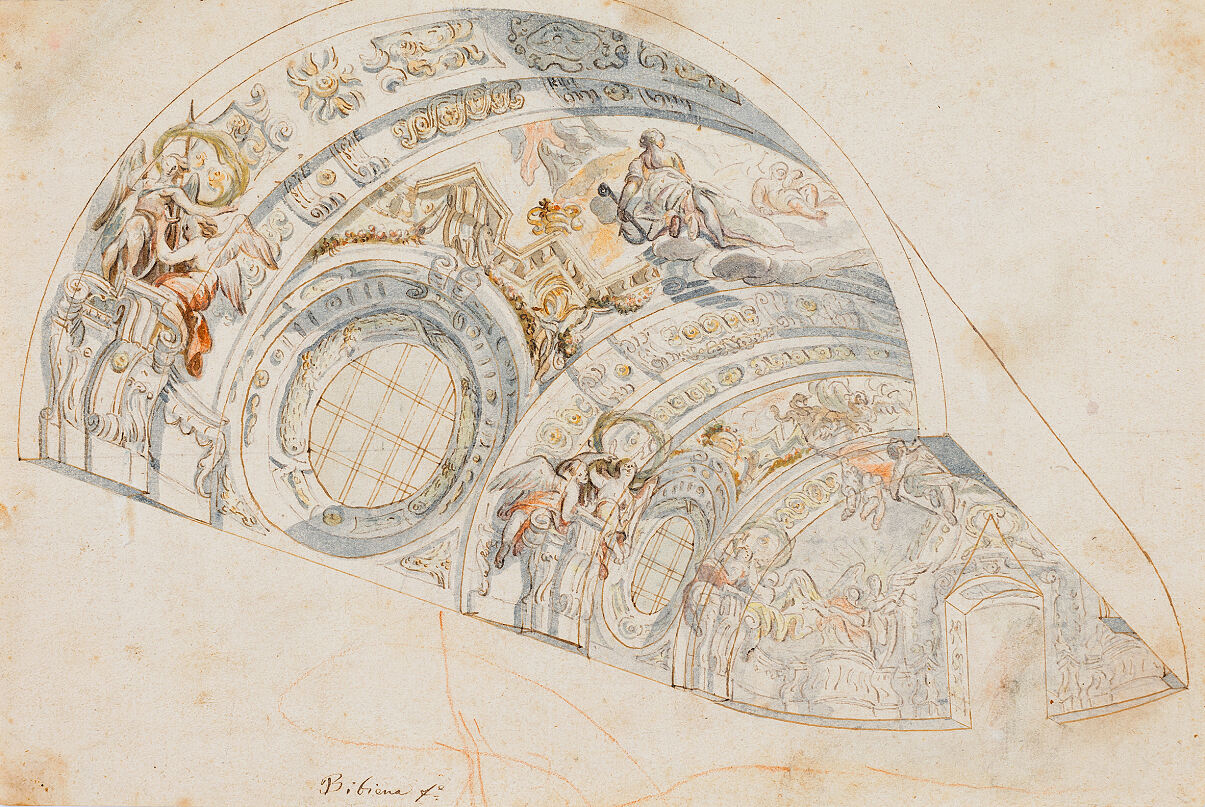 Tonnengewölbe Barockausstellung 2023 Kloster Mehrerau_by Leonhard Hilzensauer_print