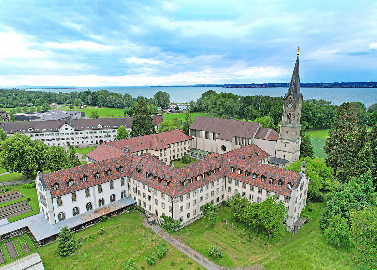 Kloster Mehrerau Luftaufnahme by EKG 2023