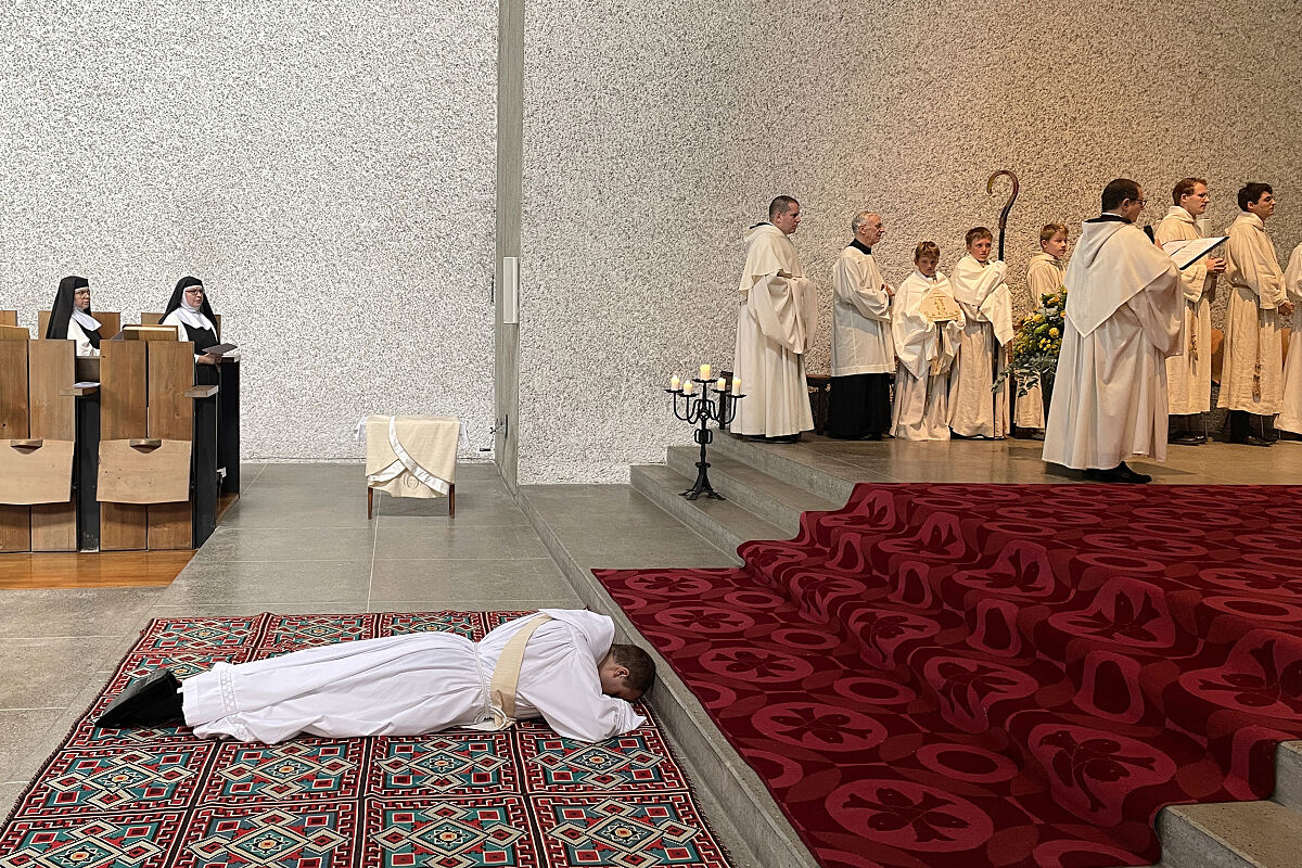 Priesterweihe Pater Maurus Korn (1)
