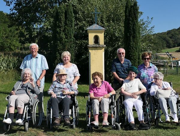 Strahlende Gesichter nach einem schönen Spaziergang