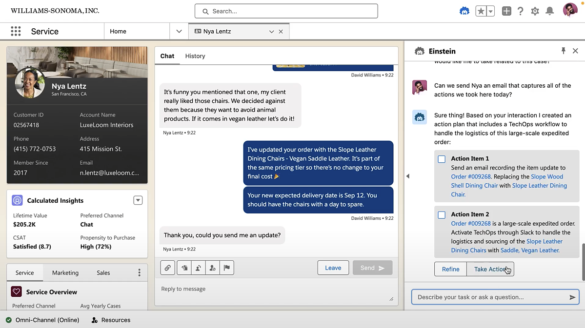 SS-Einstein-Copilot-provides-Customer-Service-representatives-with-a-series-of-action-steps-following-a-call-which-can-be-actioned-directly-in-the-Einstein-Copilot-interface