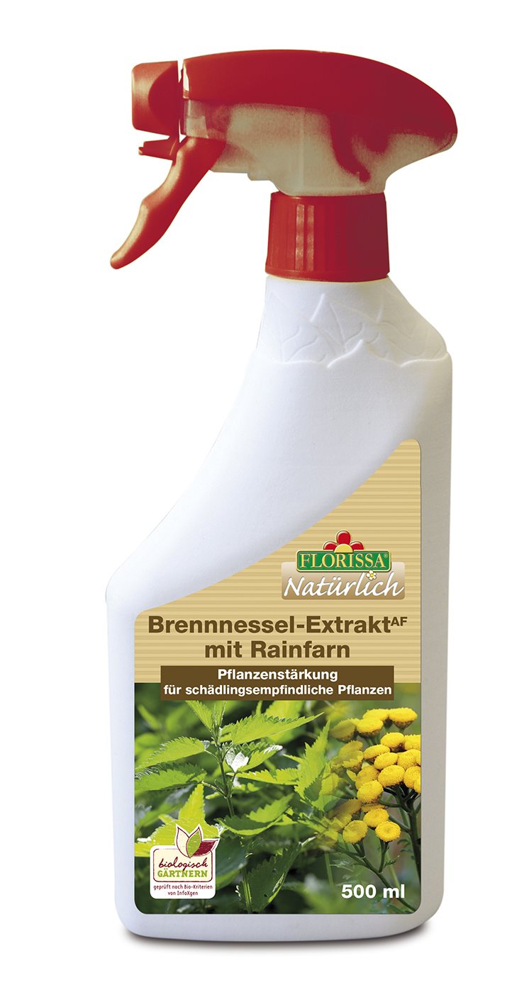 Florissa_Pflanzenstärkung_Brennnessel-Extrakt AF mit Rainfarn_500ml