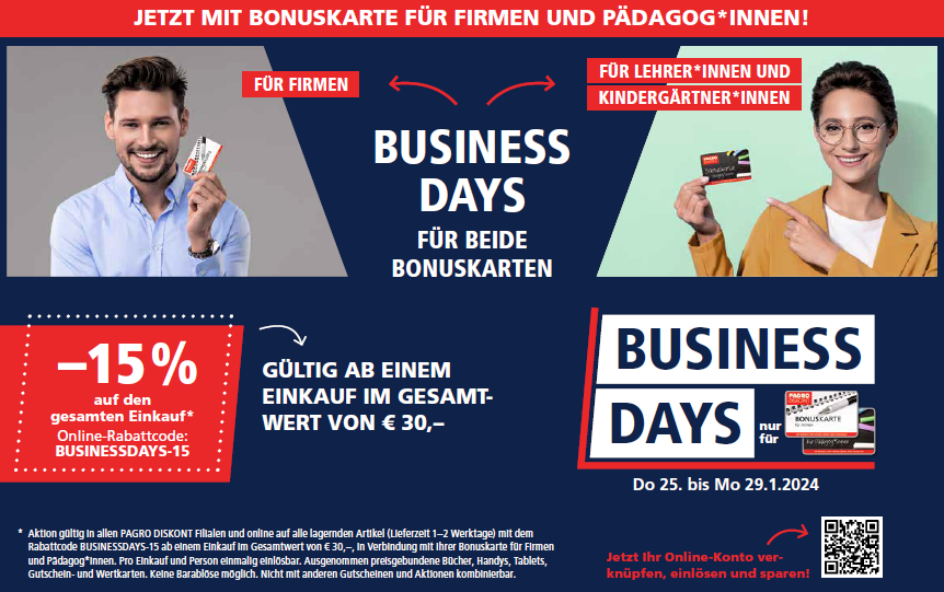 PAGRO DISKONT_Business Days