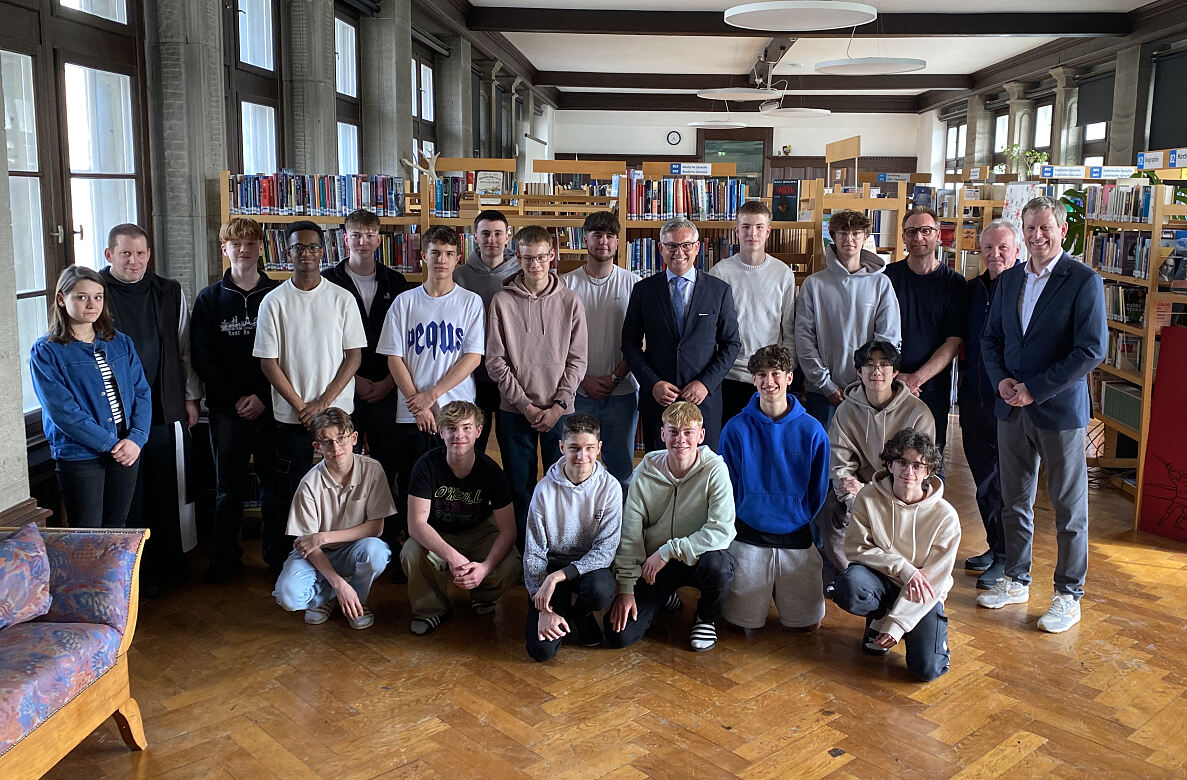 Besuch Magnus Brunner 2024 Collegium Bernardi