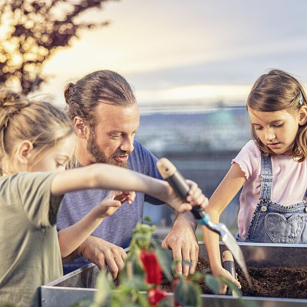 Die Zusammenarbeit mit GARDENA soll den hier lebenden Kindern und ihren Betreuer:innen die Freude an der Gartenarbeit näherbringen und gleichzeitig durch die richtigen Produkte auch erleichtern. 