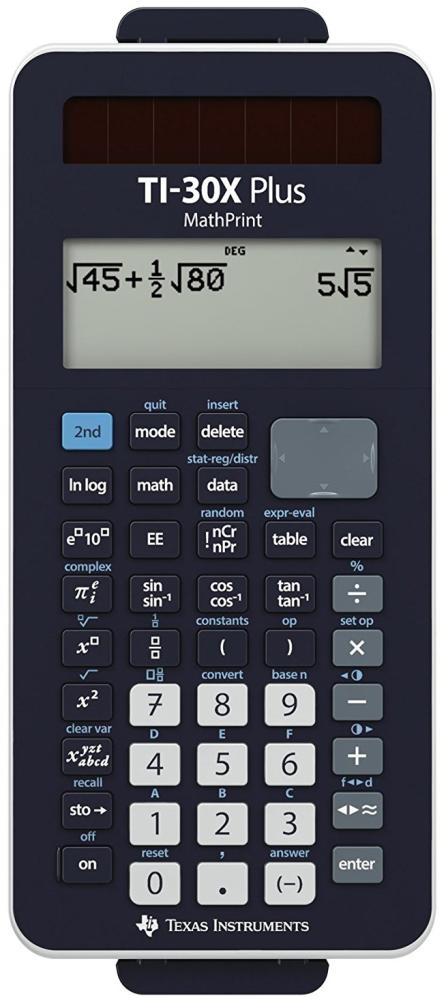 PAGRO_Schulstart_Texas Instruments wissenschaftlicher Taschenrechner