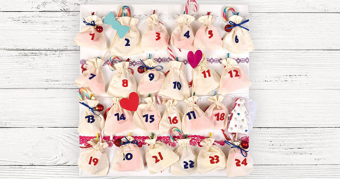 PAGRO DISKONT_Advent_Säckchen Adventkalender