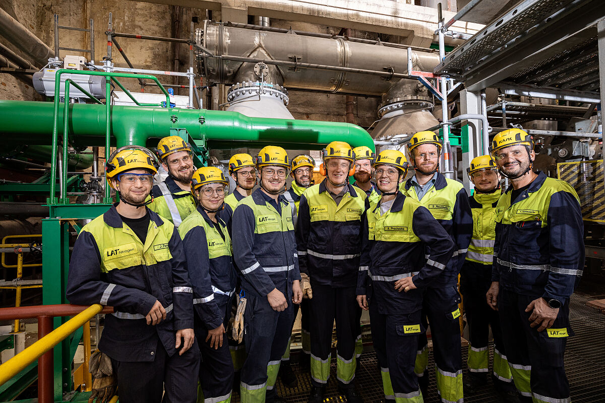 LAT Nitrogen Linz - Gaskühler - © LAT Nitrogen Linz